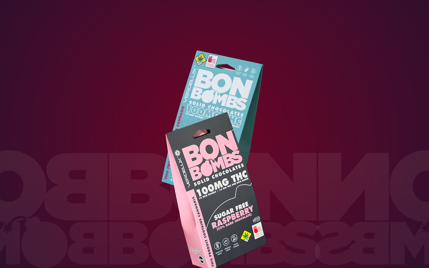 BON BOMBS Chocolate Edibles | Verdelux Edibles